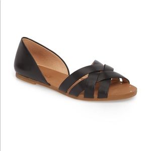 Madewell Donovan Sandals (Black, Size 8.5)